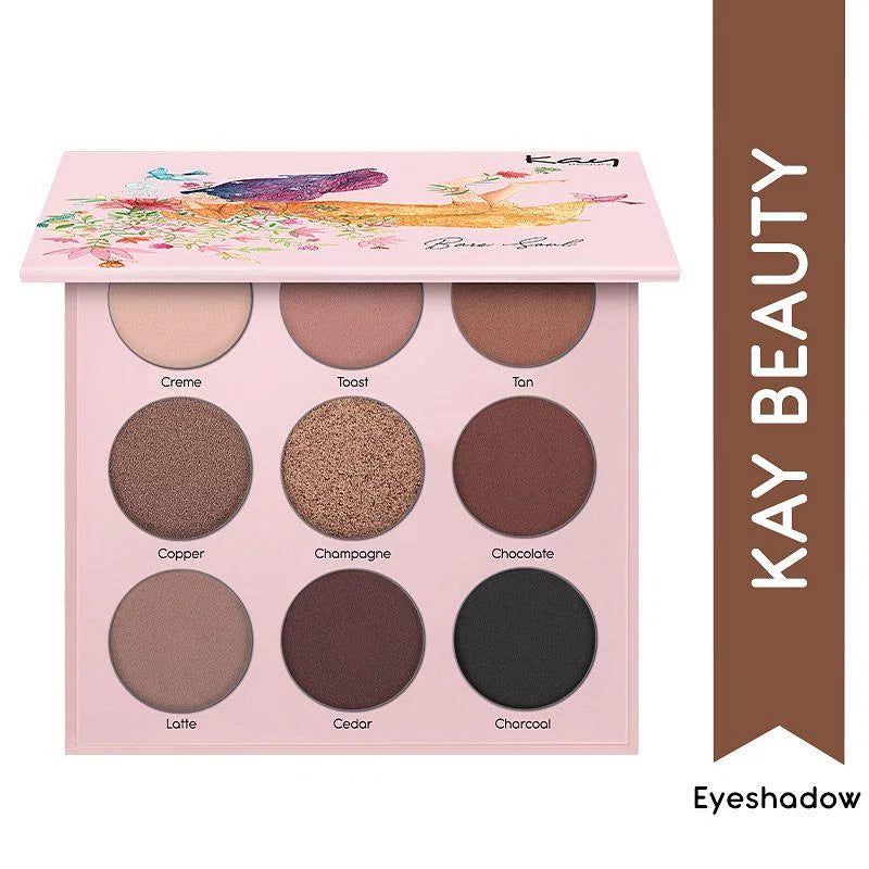 Kay Beauty Bare Soul Eye Kanvas Eye Shadow Palette 10gm