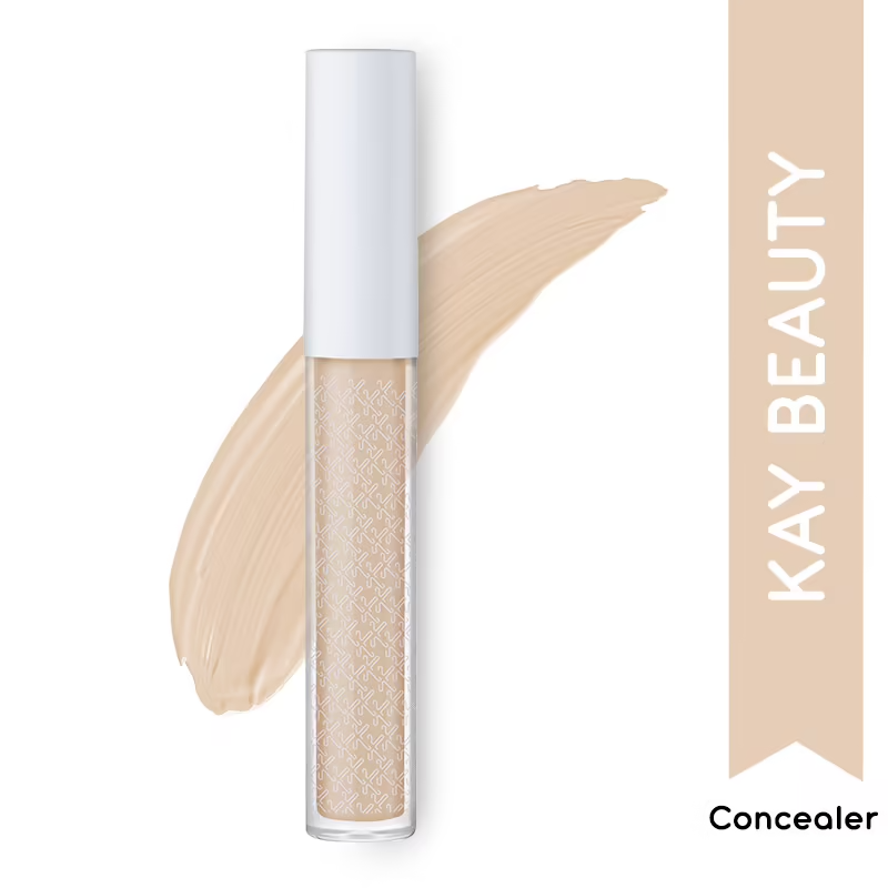 Kay Beauty HD Liquid Concealer Enriched With Marula Rosehip Oil 110N Light  3.8gm