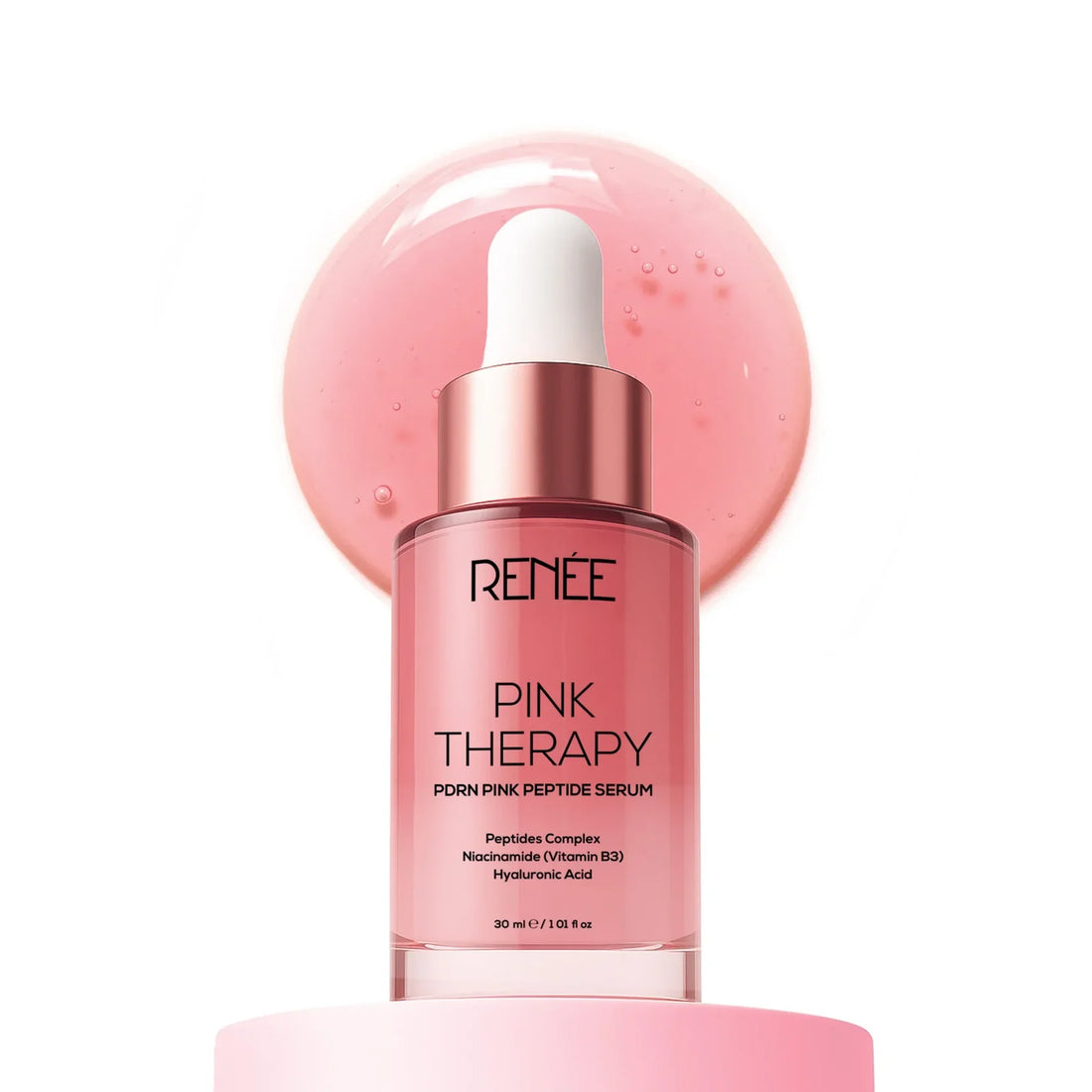 RENEE Pink Therapy PDRN Pink Peptide Serum For Hydrated & Radiant Skin 30ml
