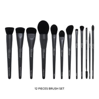 Forever52 Academic 12 Pcs Brush Set With 1 Sponge