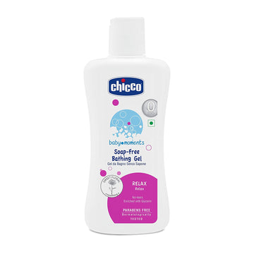 Chicco Baby Moments Soap Free Bathing Gel Relax 0m+ 200ml