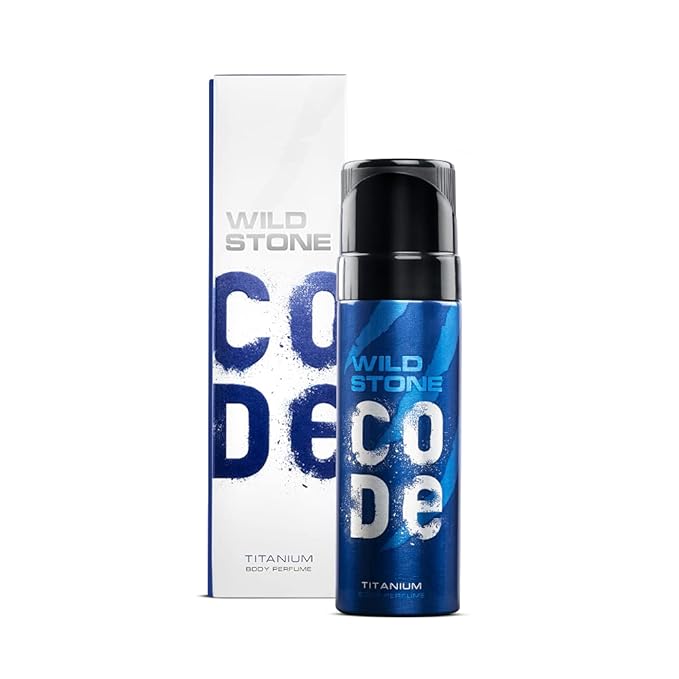 Wild Stone CODE Titanium Long Lasting No Gas Perfume Body Spray For Men 120ml