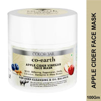 ColorBar Co-Earth Apple Cider Vinegar Face Mask For Deep Cleansing & Oil Balance 100gm