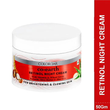 ColorBar Co-Earth Retinol Night Cream For Brightening & Glowing Skin 50gm