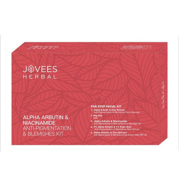 Jovees Alpha Arbutin & Niacinamide Anti Pigmentation & Blemishes Mini Facial Kit