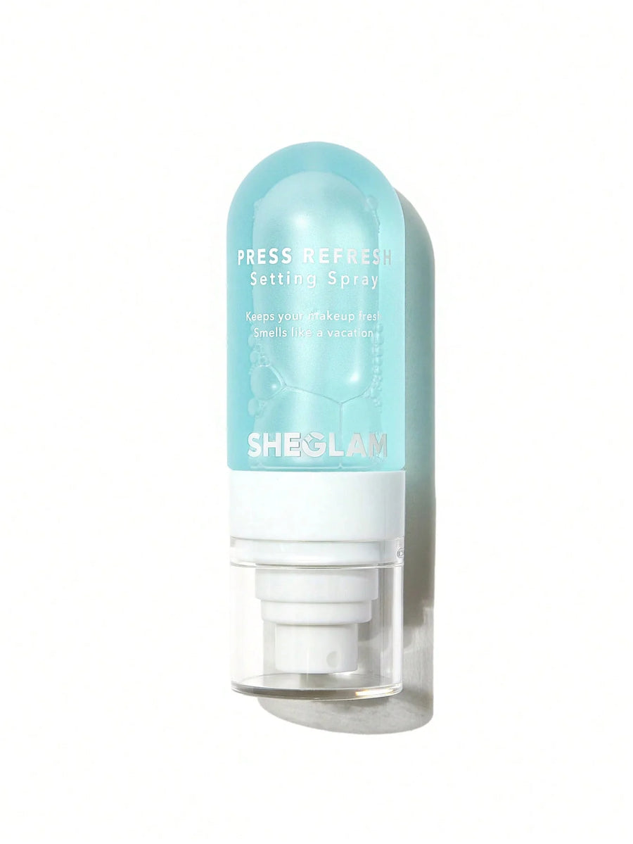 SHEGLAM PRESS REFRESH SETTING SPRAY KEEPS YOUR MAKEUP FRESH SMELLS LIKE A VACATION 55ML