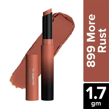 Maybelline New York Colour Sensational Ultimatte Lipstick Highly Pigmented Lightweight Formula 899 More Rust 1.7gm