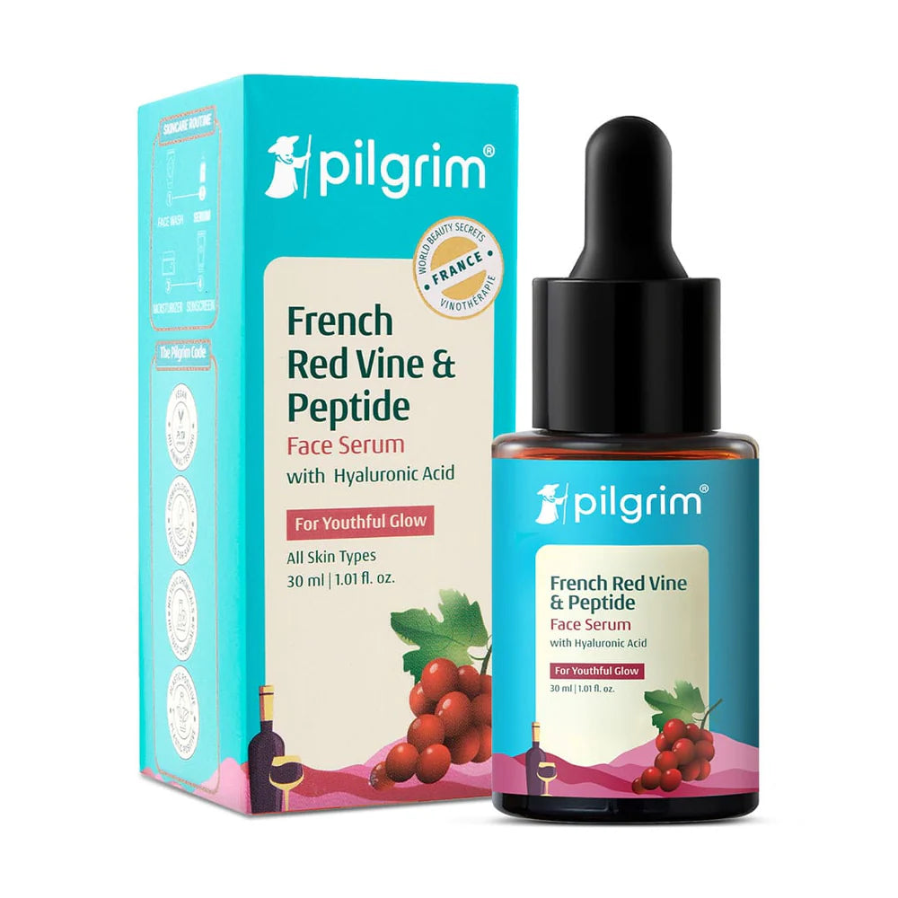 pilgrim Red Vine Face Serum for Anti-Ageing! 30ml