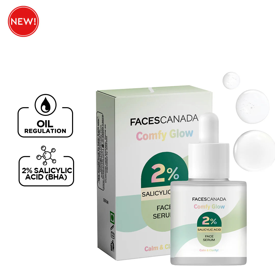 Faces Canada Comfy Glow 2% Salicylic Face Serum 30ml