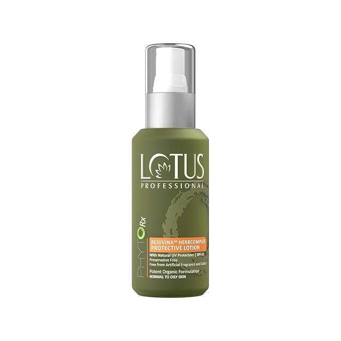 Lotus Professional PHYTORX REJUVINA HERBCOMPLEX PROTECTIVE LOTION SPF 25 | Skin Soothing | UV protection | Nourishing | Paraben free | 100ml
