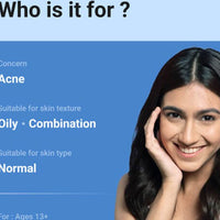 The Derma co 1% Salicylic Acid Gel Face Wash with Salicylic Acid & Witch Hazel - 100ml