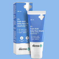 The Derma co 1% Kojic Acid Face Wash with Niacinamide & Alpha Arbutin For Dark Spots & Pigmentation - 100ml