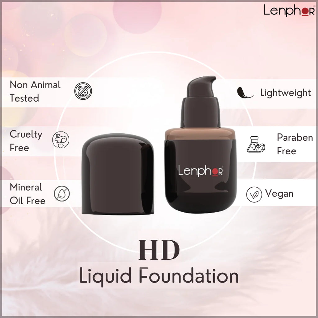 Lenphor HD Foundation 03 Beige 30 ml