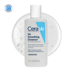 CeraVe SA Smoothing Cleanser For Dry, Rough & Bumpy Skin, contains Salicylic Acid, Ceramides, Hyaluronic Acid|Dermatologist Recommended Face wash (88ml)