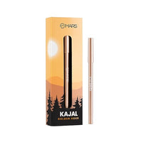 MARS Won't smudge Won't budge Smooth Glide Kajal | Long Stay & Waterproof (1.4g) (01-Golden Hour Matte)