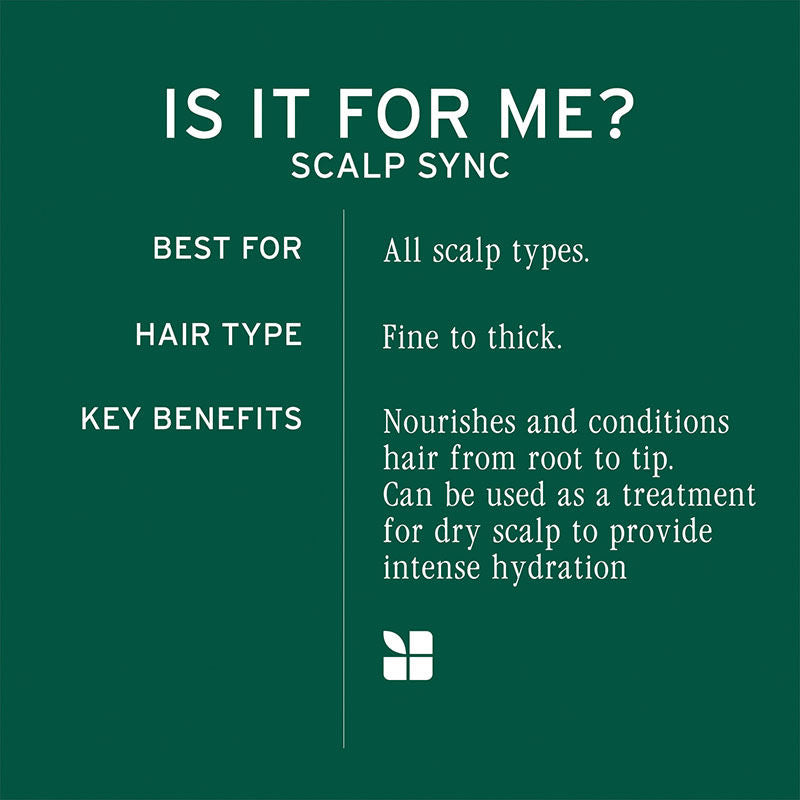 Biolage Scalp Sync Universal Conditioner, Removes Visible Flakes in 1st Wash (236ml)