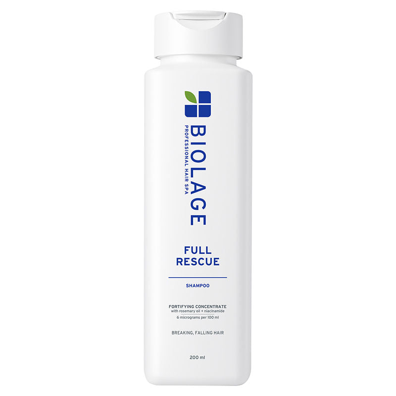 Biolage Full Rescue Shampoo for Hair Breakage, 74% Resistance to Hairfall, For Fragile Hair (200ml)
