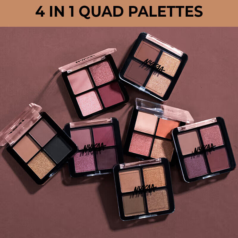 Nykaa Eyes On Me! 4 in 1 Quad Eyeshadow Palette 5g