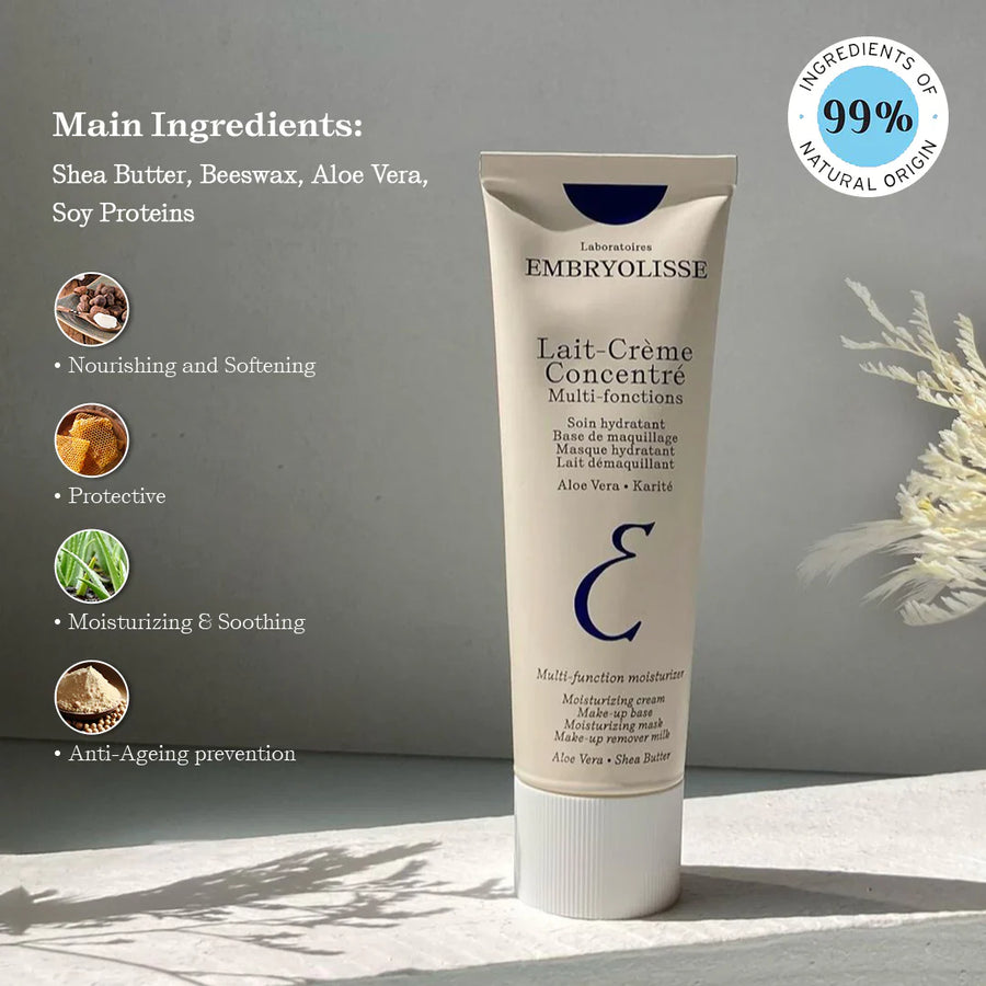Embryolisse Lait- Creme Concentre Multi-Function Nourishing Moisturizer Makeup Primer Moisturzing Mask 75ml