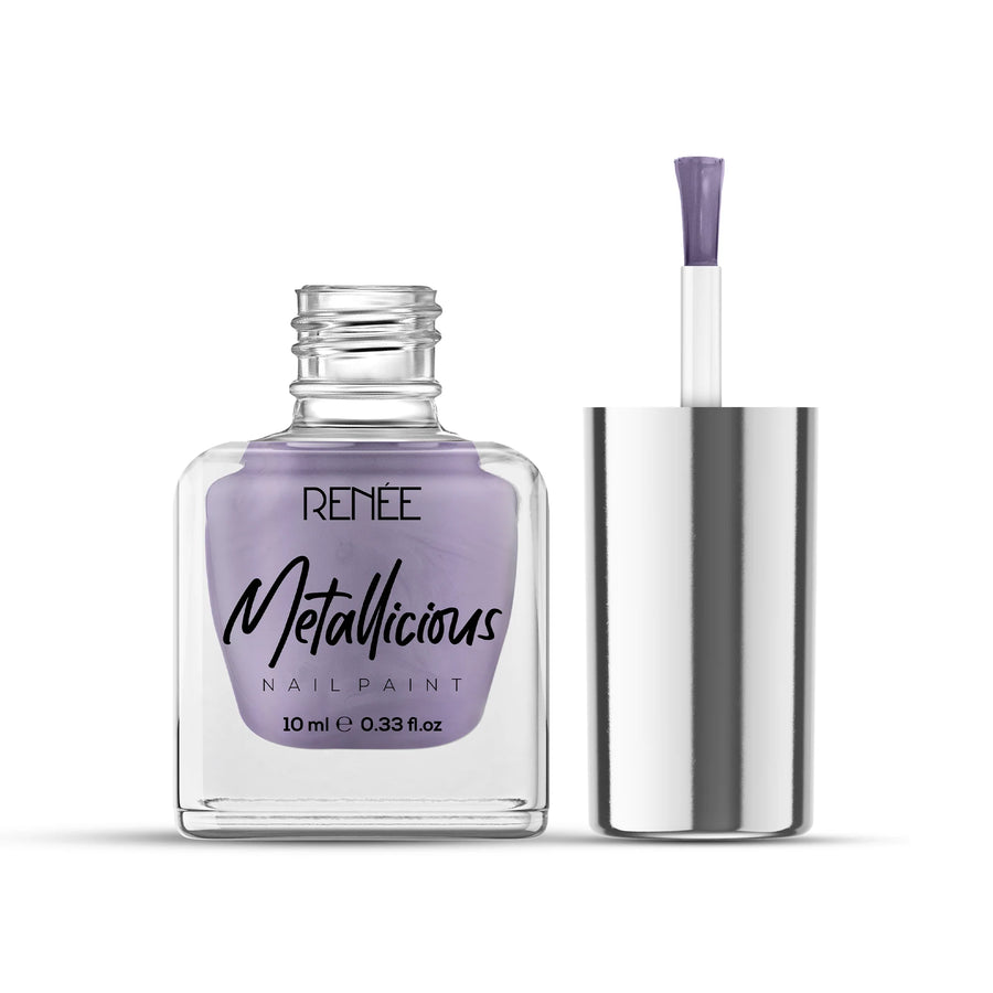RENEE Metallicious Nail Paint 10ml Lilac Haze