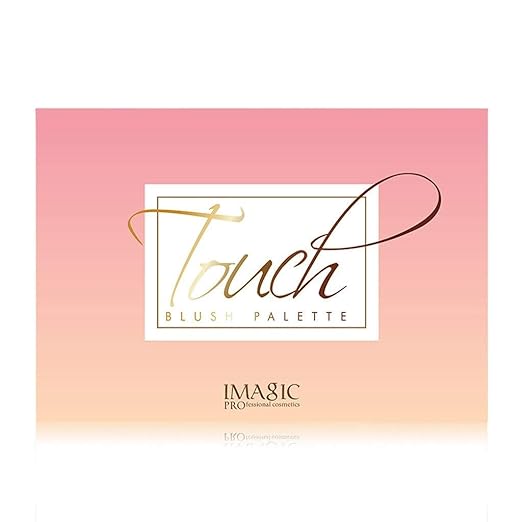 IMAGIC PROFESSIONAL COSMETICS 6 COLOR TOUCH BLUSH PALETTE 42.8g