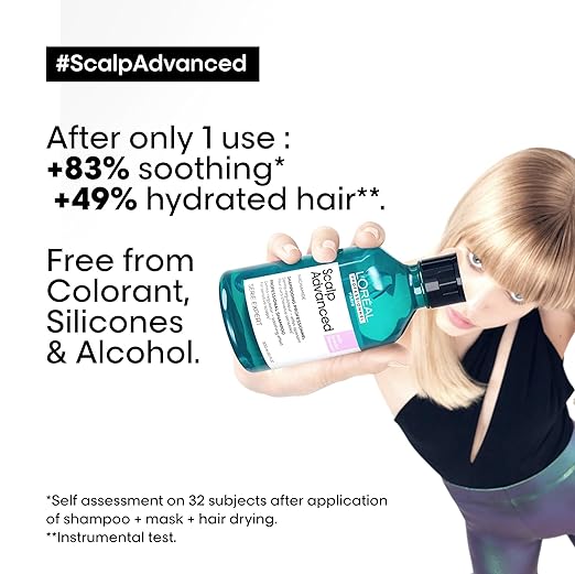 L’Oréal Scalp Advanced AHA 4% Carbonic Acid Shampooing Professional 300ml