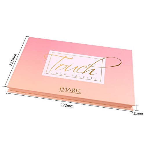 IMAGIC PROFESSIONAL COSMETICS 6 COLOR TOUCH BLUSH PALETTE 42.8g