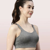 Enamor SB18 Convertible Back High Impact Bra - Padded - Wirefree