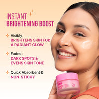 Nykaa Vita-C Glow Brightening Gel Creme -Lightweight, Non Sticky-For Normal, Oily & Combination Skin (50ml)