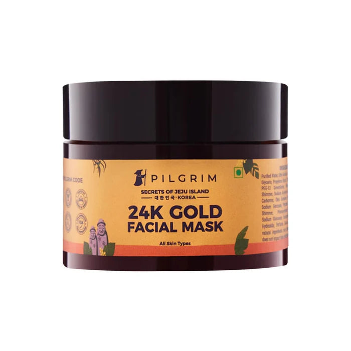 PILGRIM 24K Gold Facial Mask - 50gm