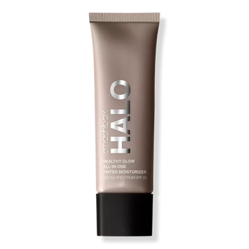 Smashbox Halo Healthy Glow All-in-one Tinted Moisturizer with Hyaluronic Acid, Niacinamide & SPF 25- Medium