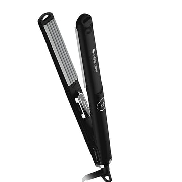 Hector Titanium Pro Hair Crimper with Fast Heatup for Women, Black