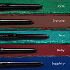 Nykaa GLAMOReyes Waterproof & Smudgeproof Colored Kajal Eyeliner Eye Pencil - Ruby (0.3g)