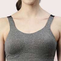 Enamor SB18 Convertible Back High Impact Bra - Padded - Wirefree