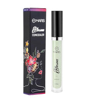 MARS Blossom liquid Concealer | Lightweight With Full Coverage | Highly Blendable Concealer for Face Makeup | Crease Resistant Formula (4.5 ml) ( 08 Green )