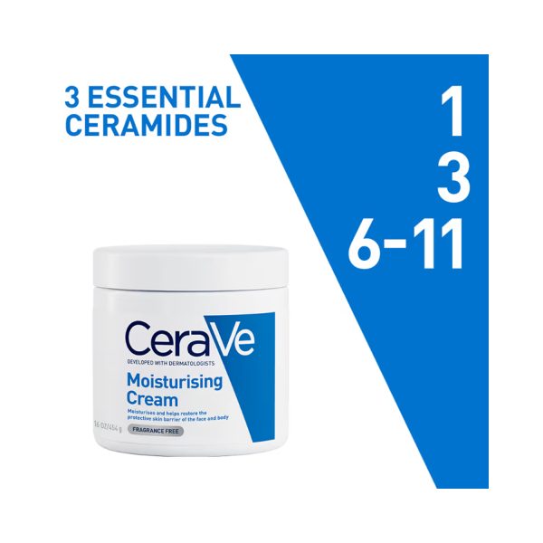 CeraVe Moisturizing Cream 454g (Made in India)