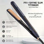 VEGA PROFESSIONAL Pro-Shine Slim Titanium Hair Straightener (VPPHS-13)