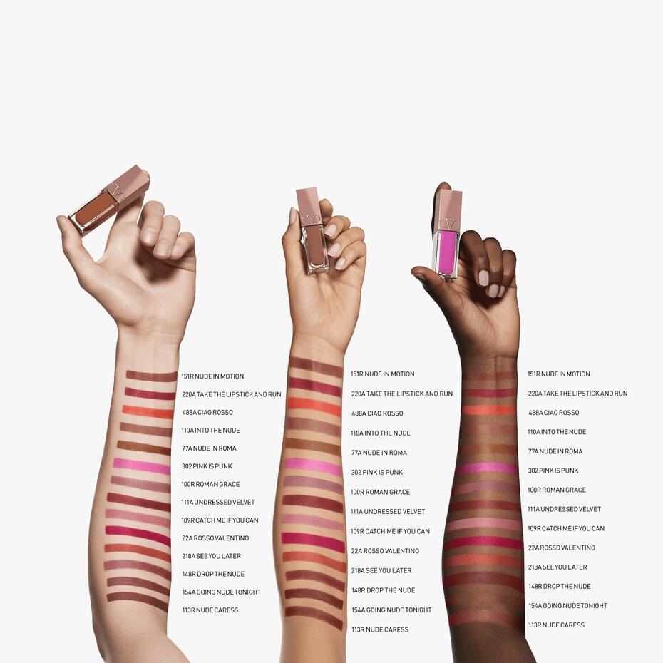 VALENTINO LIQUIROSSO LIP & BLUSH BLUR LIQUID MATTE COLOR 6.5ml