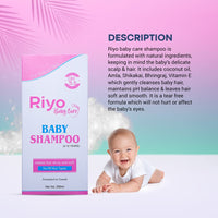 Riyo Herbs Baby Care Baby Shampoo For All Hair 200ml