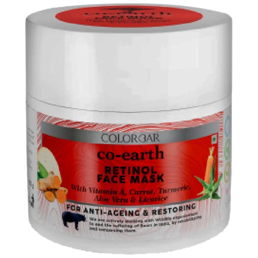 ColorBar Co-Earth Retinol Face Mask For Anti-Ageing & Restoring 100gm