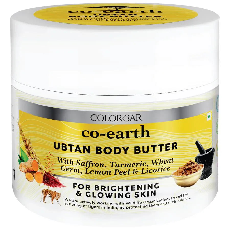 ColorBar Co-Earth Ubtan Body Butter For Brightening & Glowing Skin 200gm