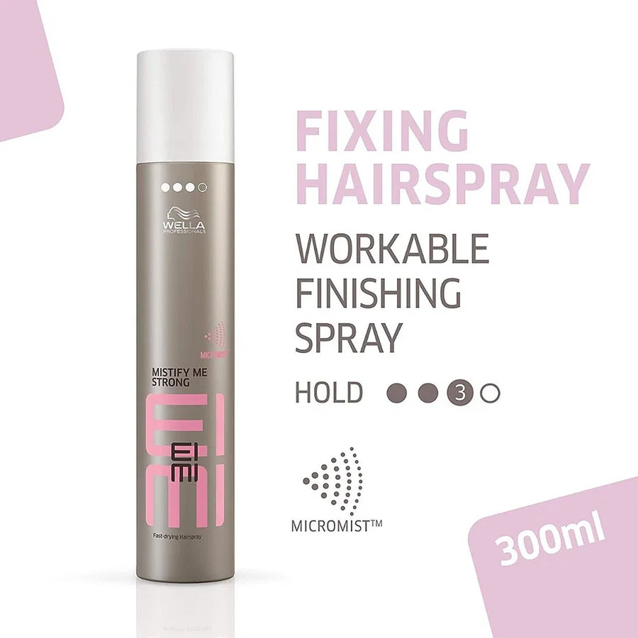 Wella Professionals EIMI Mistify Me Strong Fast Drying Hair Spray 300ml