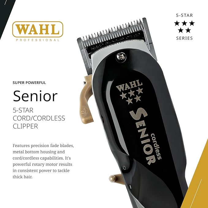 Wahl Cordless Senior Heavy Duty Metal Case
