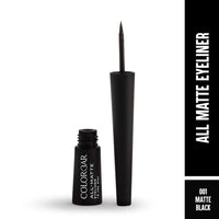 Colorbar All Matte Eyeliner Matte Black 001 2.5ml