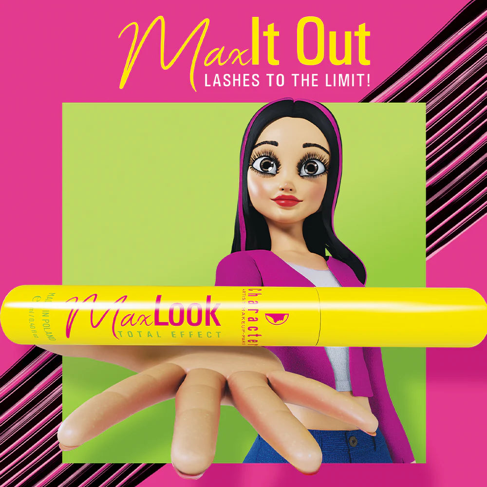 Character The Max Look Mascara 12ml Cmt001