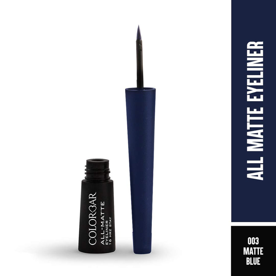 Colorbar All Matte Eyeliner Matte Blue 003 2.5ml