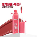 Nykaa Lip Grip No-Transfer Gloss Intense Shine Liquid Lipstick Gloss Intense Shine Liquid Lipstick 2ml