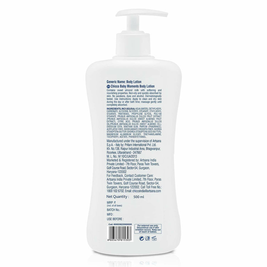 Chicco Baby Moments Body Lotion 500ml