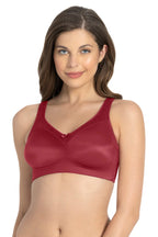 Amante Solid Padded Non-Wired Full Coverage T-Shirt Bra