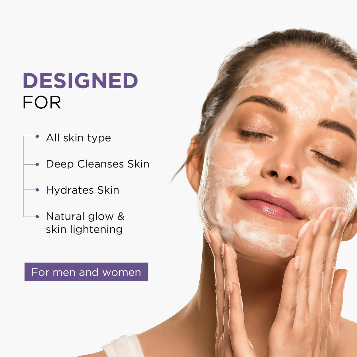 Oshea Herbals Glopure Lightening Facewash 150g